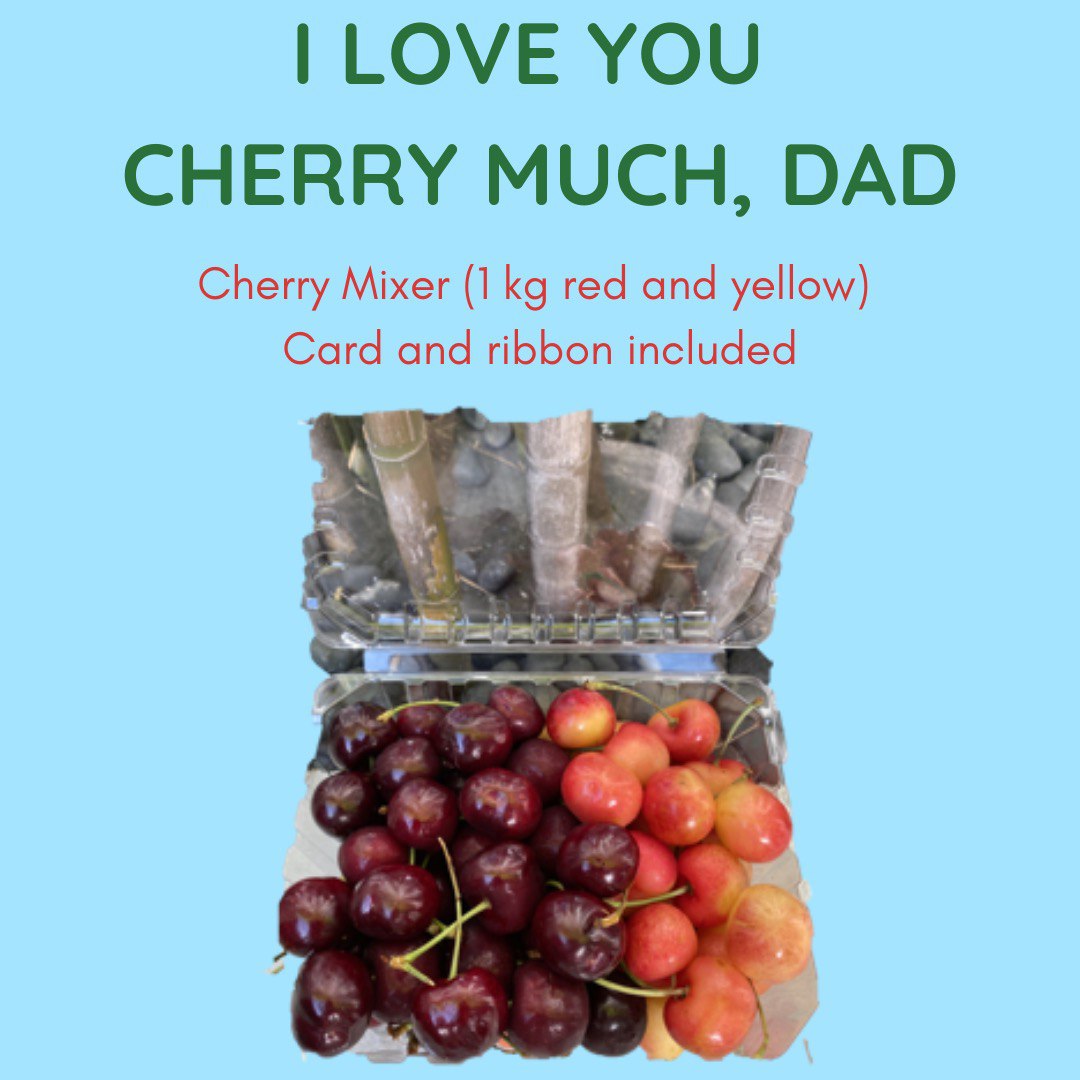 I love you CHERRY much, Dad