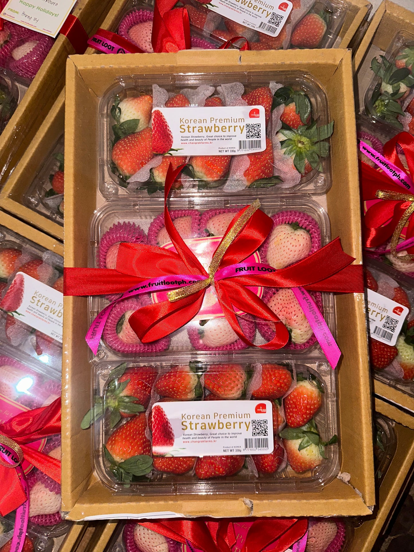 Korean Strawberry Gift Box