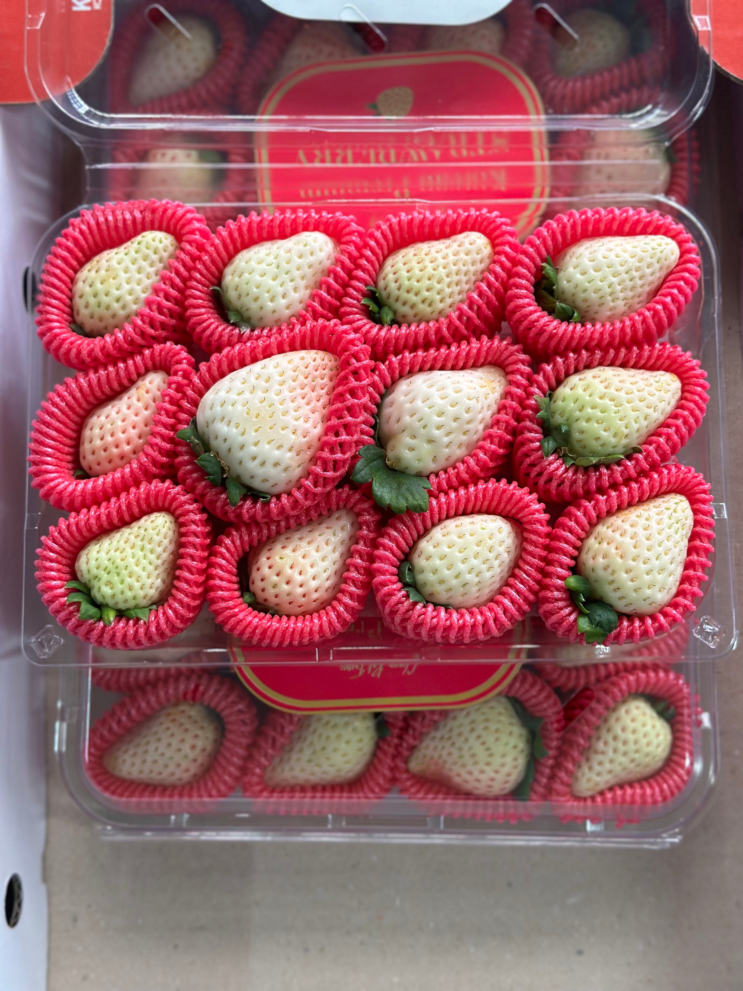 Korean White Strawberries