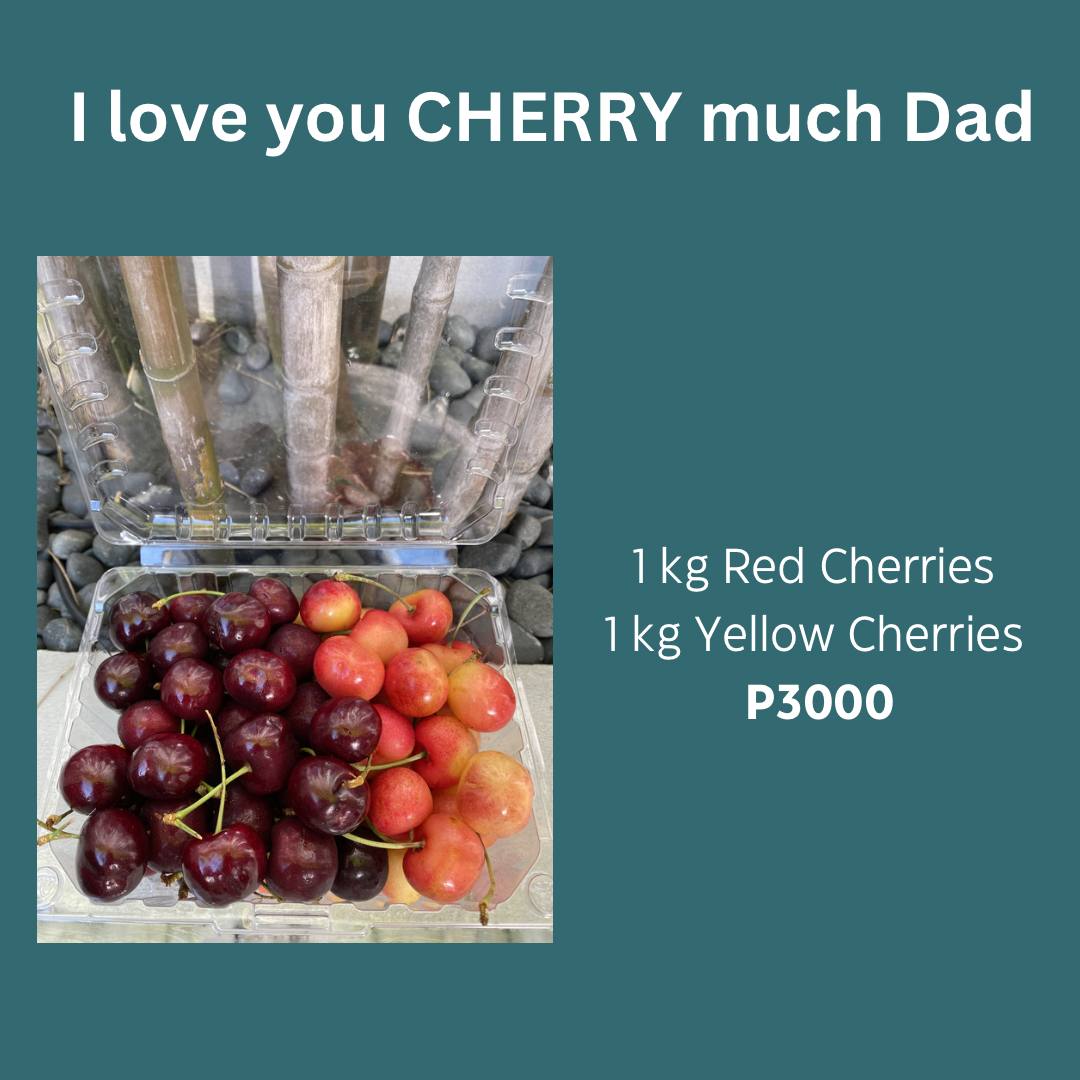 I love you CHERRY much, Dad