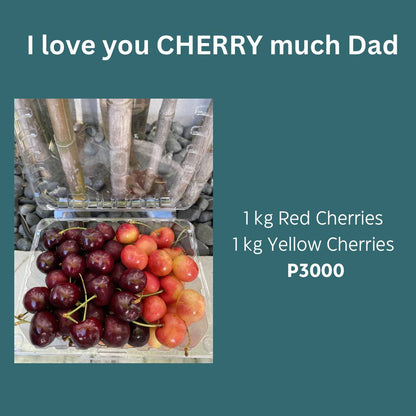 I love you CHERRY much, Dad