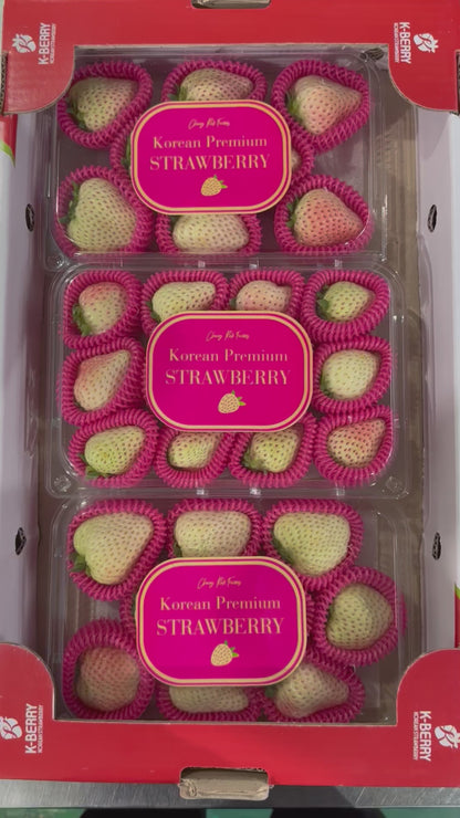 White Strawberries Gift Box