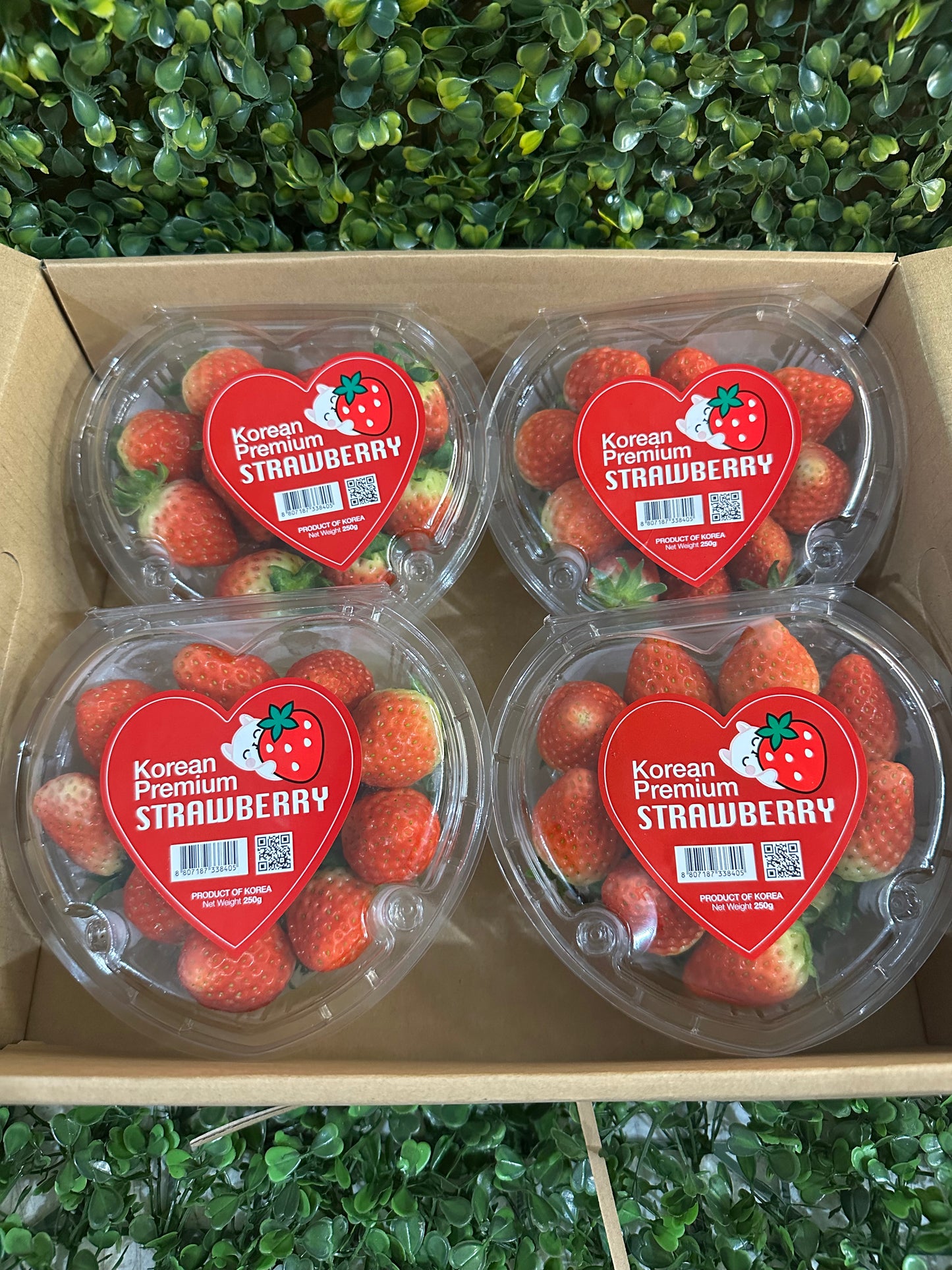 Heart Shaped Strawberries