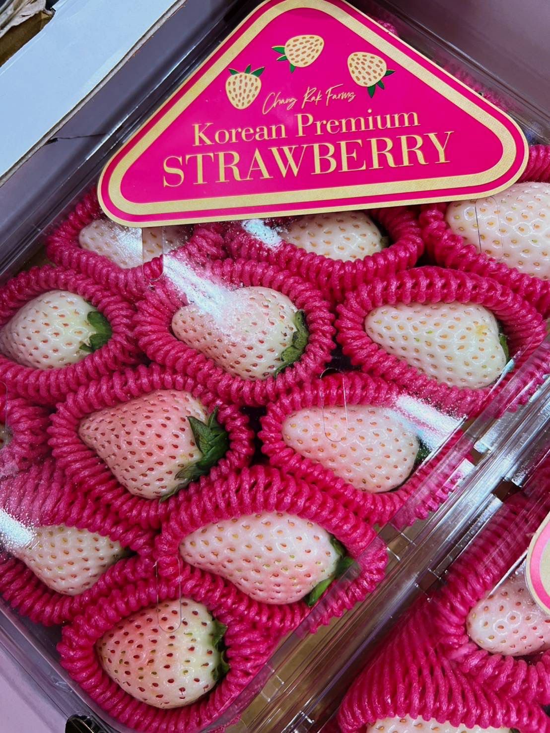 Korean White Strawberries